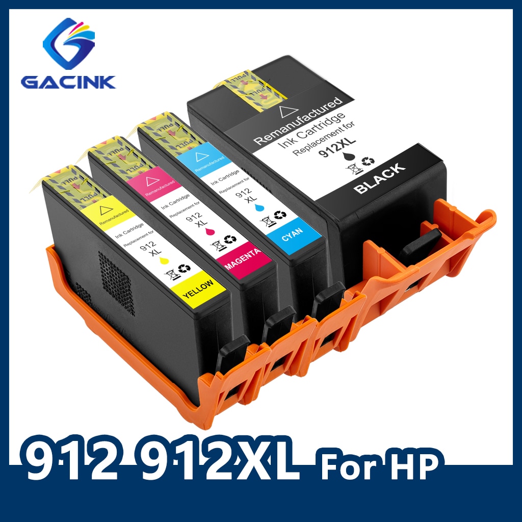 GACINK 912 912XL HP OfficeJet Pro 8012 8014 8015 8020..